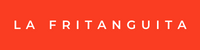 Logotipo de La Fritanguita - Color naranja con 'La Fritanguita' en color blanco