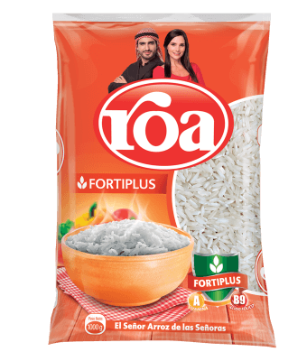 Imágen de una libra de arroz roa